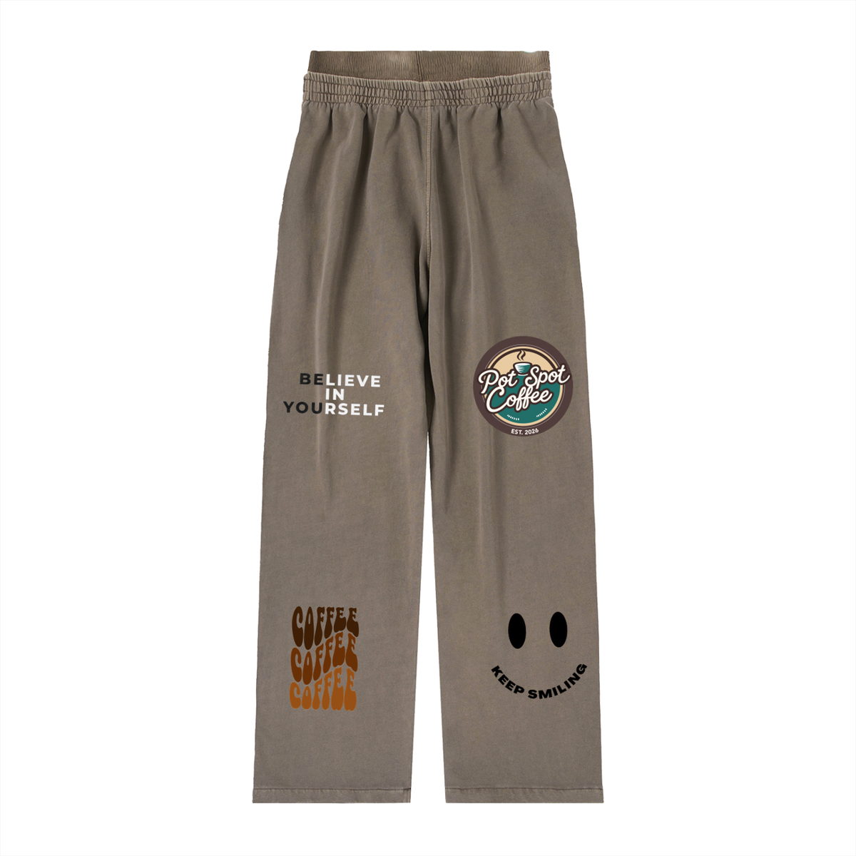 Vintage Washed Waist Pants