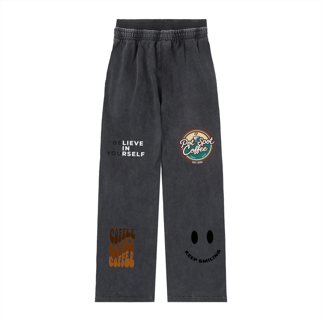 Vintage Washed Waist Pants