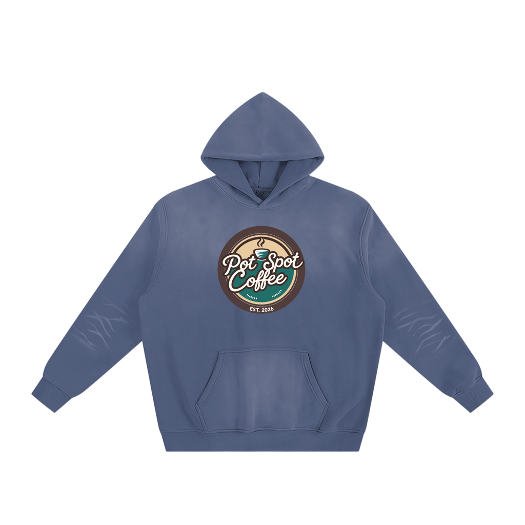 Sunfade Fleeced Hoodie – front view