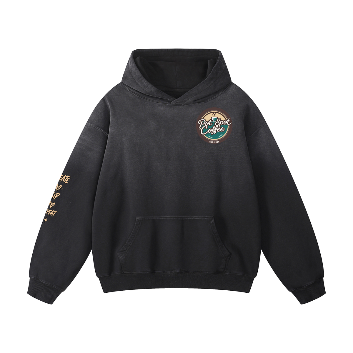 Heavyweight Sunfade Oversized Hoodie