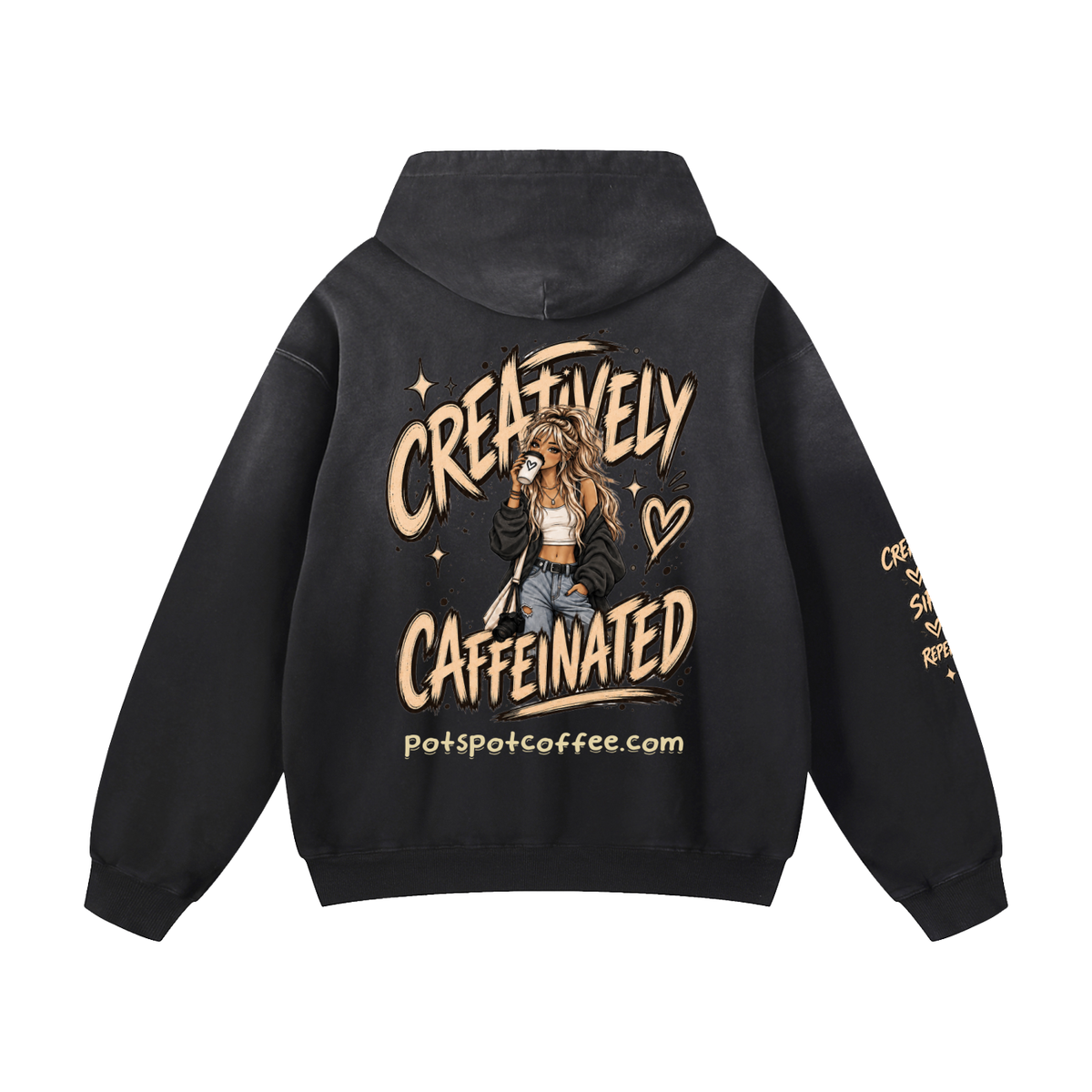 Heavyweight Sunfade Oversized Hoodie